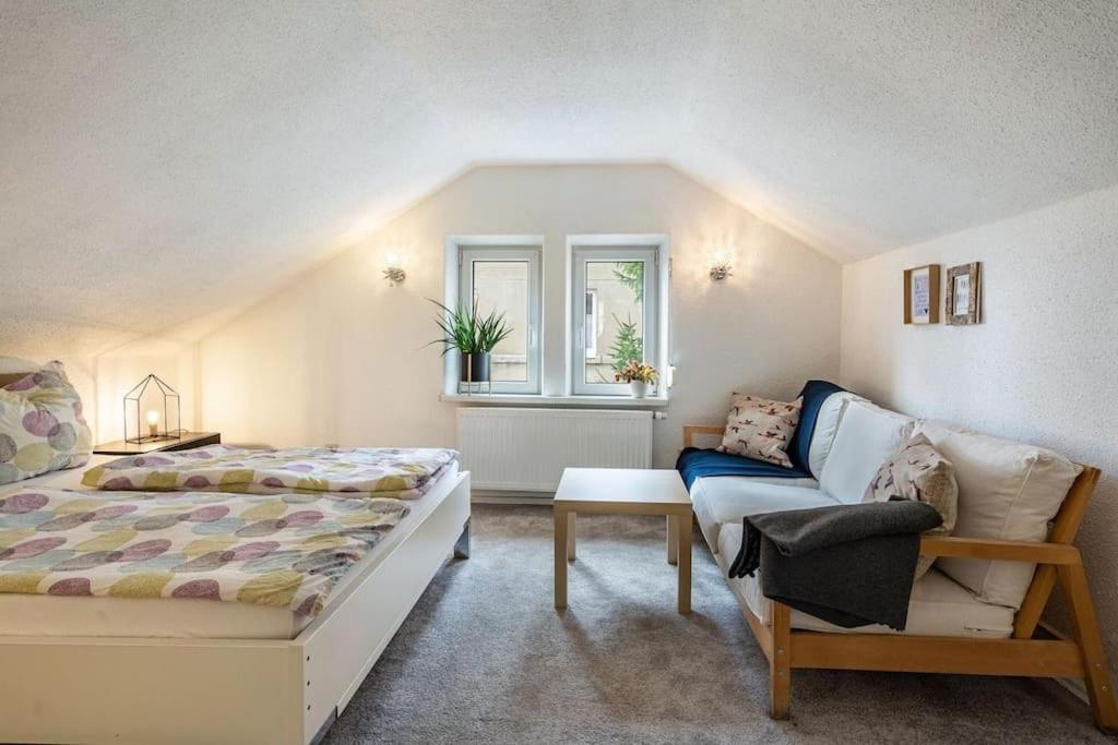 Blick Ueber Dresden - Terrasse - 3 Zimmer - Modern Renoviert Экстерьер фото