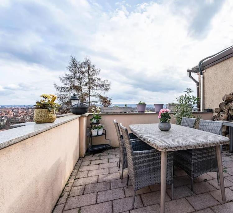 Blick Ueber Dresden - Terrasse - 3 Zimmer - Modern Renoviert Экстерьер фото